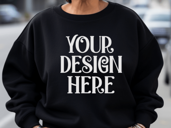 Download Gildan 18000 Grandma Mockup 4 - Grandma Collection